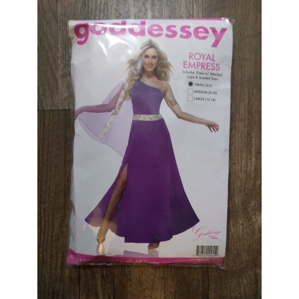 Goddessey Women’s Royal Empress Costume size Small Halloween
